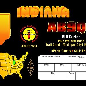 AB9QU QSL35 IN 001 001
My first store bought QSL card