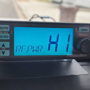 Radioddity CB-500 power setting