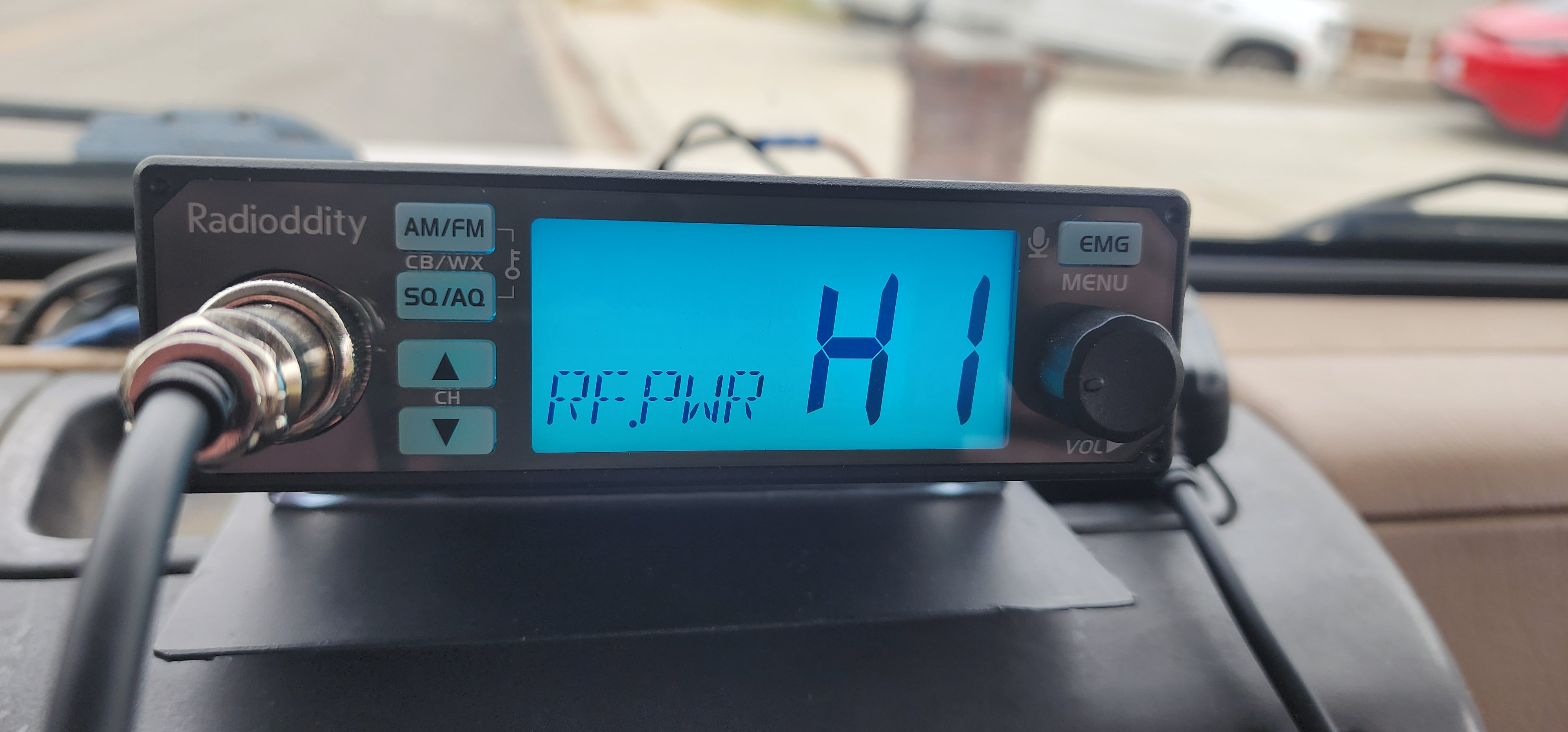 Radioddity CB-500 power setting